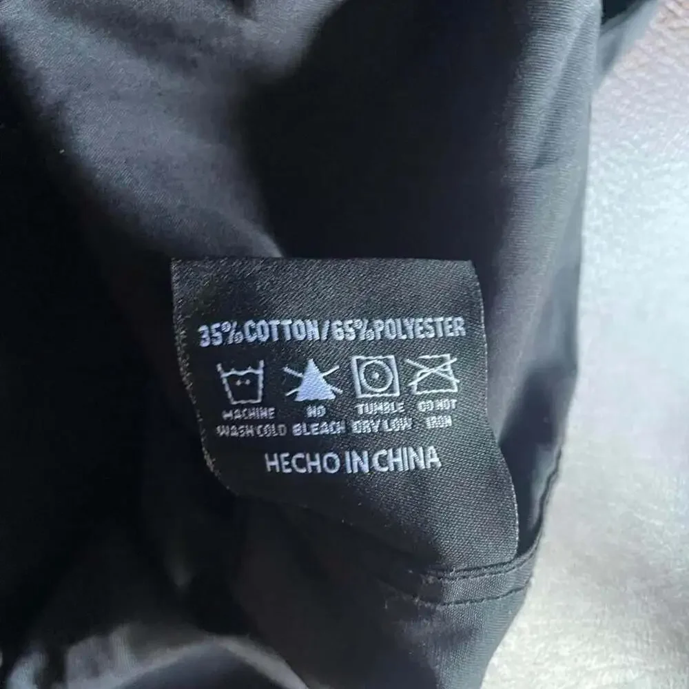 Dixxon Workforce Button Up Shirt Men’s 5XL Black Lot of 2.